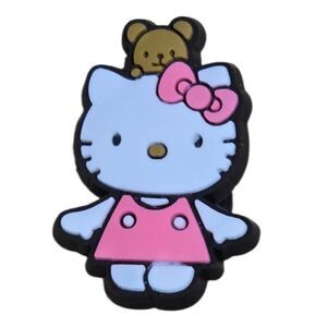 😺 Hello Kitty 🌟 Croc Charms Jibbitz Shoe Jewelry ✨️Red Strawberry 🍓